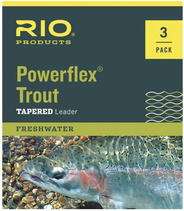 RIO Powerflex Trout 12 Foot 3 Pack Leaders
